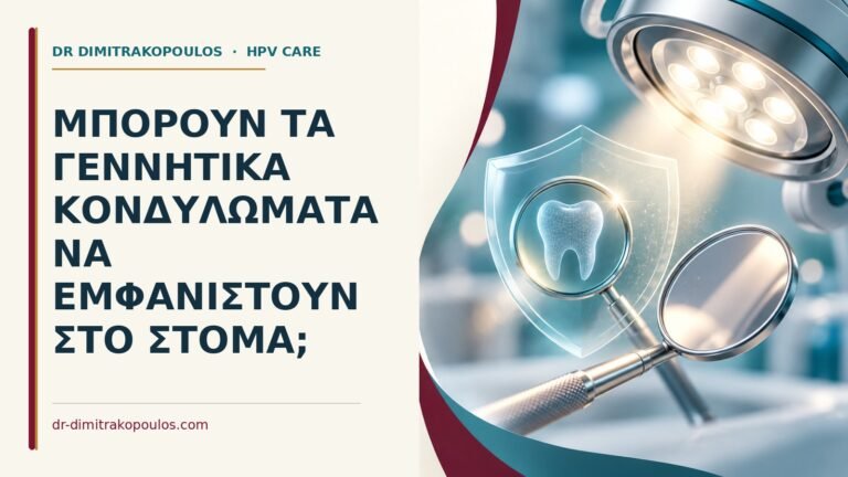 Ιατρικό cover για: Μπορούν τα γεννητικά κονδυλώματα να εμφανιστούν στο στόμα