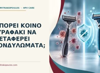 Μπορεί κοινό ξυραφάκι να μεταφέρει κονδυλώματα; Ιατρικό cover για: Μπορεί κοινό ξυραφάκι να μεταφέρει κονδυλώματα