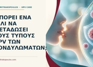 Ιατρικό cover για: Μπορεί ένα φιλί να μεταδώσει τους τύπους HPV των κονδυλωμάτων