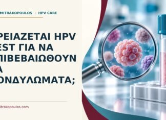Χρειάζεται HPV test για να επιβεβαιωθούν τα κονδυλώματα; Ιατρικό cover για: Χρειάζεται HPV test για να επιβεβαιωθούν τα κονδυλώματα