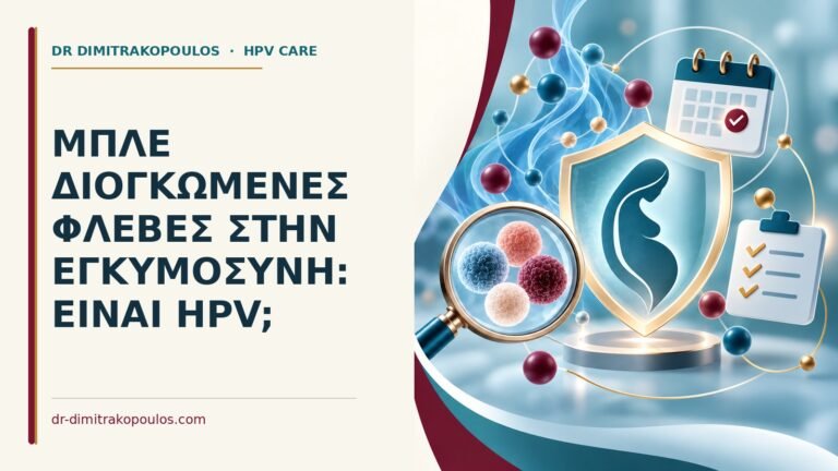 Ιατρικό cover για: Μπλε διογκωμένες φλέβες στην εγκυμοσύνη: είναι HPV