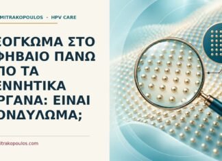 Εξόγκωμα στο εφηβαίο πάνω από τα γεννητικά όργανα: είναι κονδύλωμα; Ιατρικό cover για: Εξόγκωμα στο εφηβαίο πάνω από τα γεννητικά όργανα: είναι κονδύλωμα