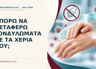 Ιατρικό cover για: Μπορώ να μεταφέρω κονδυλώματα με τα χέρια μου