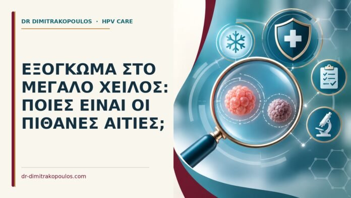 Εξόγκωμα στο μεγάλο χείλος: ποιες είναι οι πιθανές αιτίες Ιατρικό cover για: Εξόγκωμα στο μεγάλο χείλος: ποιες είναι οι πιθανές αιτίες