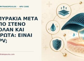 Ιατρικό cover για: Σπυράκια μετά από στενό κολάν και ιδρώτα: είναι HPV