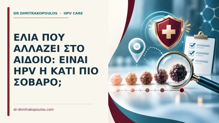 Ιατρικό cover για: Ελιά που αλλάζει στο αιδοίο: είναι HPV ή κάτι πιο σοβαρό