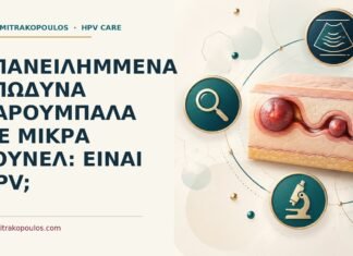Ιατρικό cover για: Επανειλημμένα επώδυνα καρούμπαλα με μικρά τούνελ: είναι HPV