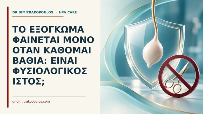 Το εξόγκωμα φαίνεται μόνο όταν κάθομαι βαθιά: είναι φυσιολογικός ιστός Ιατρικό cover για: Το εξόγκωμα φαίνεται μόνο όταν κάθομαι βαθιά: είναι φυσιολογικός ιστός