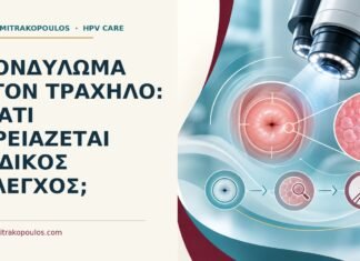 Κονδύλωμα στον τράχηλο: γιατί χρειάζεται ειδικός έλεγχος; Ιατρικό cover για: Κονδύλωμα στον τράχηλο: γιατί χρειάζεται ειδικός έλεγχος
