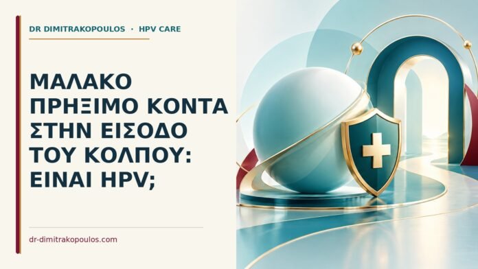 Μαλακό πρήξιμο κοντά στην είσοδο του κόλπου: είναι HPV Ιατρικό cover για: Μαλακό πρήξιμο κοντά στην είσοδο του κόλπου: είναι HPV