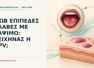 Μωβ επίπεδες βλάβες με κάψιμο: λειχήνας ή HPV; Ιατρικό cover για: Μωβ επίπεδες βλάβες με κάψιμο: λειχήνας ή HPV
