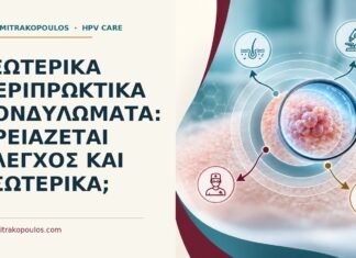 Εξωτερικά περιπρωκτικά κονδυλώματα: χρειάζεται έλεγχος και εσωτερικά; Ιατρικό cover για: Εξωτερικά περιπρωκτικά κονδυλώματα: χρειάζεται έλεγχος και εσωτερικά