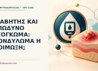 Ιατρικό cover για: Διαβήτης και επώδυνο εξόγκωμα: κονδύλωμα ή λοίμωξη