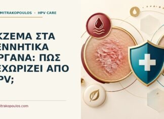 Έκζεμα στα γεννητικά όργανα: πώς ξεχωρίζει από HPV; Ιατρικό cover για: Έκζεμα στα γεννητικά όργανα: πώς ξεχωρίζει από HPV