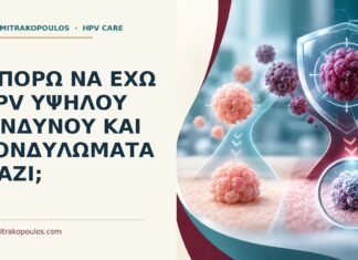 Μπορώ να έχω HPV υψηλού κινδύνου και κονδυλώματα μαζί; Ιατρικό cover για: Μπορώ να έχω HPV υψηλού κινδύνου και κονδυλώματα μαζί