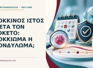 Ιατρικό cover για: Κόκκινος ιστός μετά τον τοκετό: κοκκίωμα ή κονδύλωμα