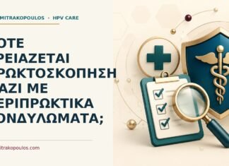 Ιατρικό cover για: Πότε χρειάζεται πρωκτοσκόπηση μαζί με περιπρωκτικά κονδυλώματα