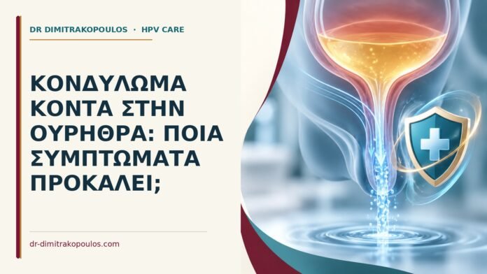 Κονδύλωμα κοντά στην ουρήθρα: ποια συμπτώματα προκαλεί Ιατρικό cover για: Κονδύλωμα κοντά στην ουρήθρα: ποια συμπτώματα προκαλεί