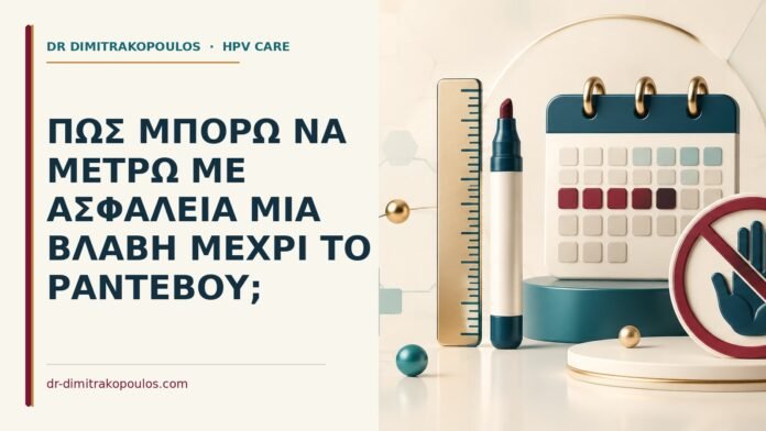 Πώς μπορώ να μετρώ με ασφάλεια μια βλάβη μέχρι το ραντεβού Ιατρικό cover για: Πώς μπορώ να μετρώ με ασφάλεια μια βλάβη μέχρι το ραντεβού