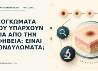Εξογκώματα που υπάρχουν ίδια από την εφηβεία: είναι κονδυλώματα; Ιατρικό cover για: Εξογκώματα που υπάρχουν ίδια από την εφηβεία: είναι κονδυλώματα