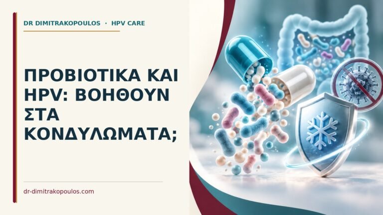 Ιατρικό cover για: Προβιοτικά και HPV: βοηθούν στα κονδυλώματα