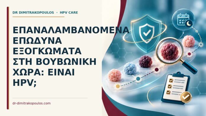 Επαναλαμβανόμενα επώδυνα εξογκώματα στη βουβωνική χώρα: είναι HPV Ιατρικό cover για: Επαναλαμβανόμενα επώδυνα εξογκώματα στη βουβωνική χώρα: είναι HPV