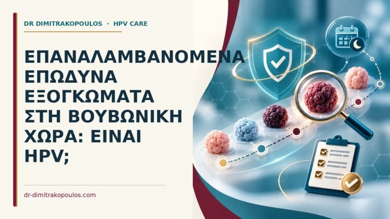 Ιατρικό cover για: Επαναλαμβανόμενα επώδυνα εξογκώματα στη βουβωνική χώρα: είναι HPV