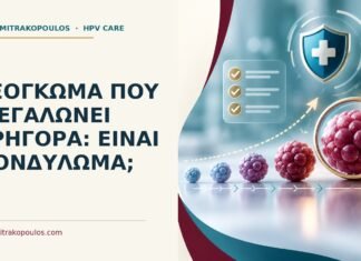 Εξόγκωμα που μεγαλώνει γρήγορα: είναι κονδύλωμα; Ιατρικό cover για: Εξόγκωμα που μεγαλώνει γρήγορα: είναι κονδύλωμα