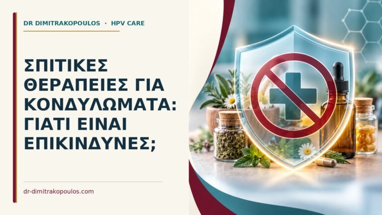Ιατρικό cover για: Σπιτικές θεραπείες για κονδυλώματα: γιατί είναι επικίνδυνες