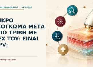Μικρό εξόγκωμα μετά από τριβή με sex toy: είναι HPV; Ιατρικό cover για: Μικρό εξόγκωμα μετά από τριβή με sex toy: είναι HPV