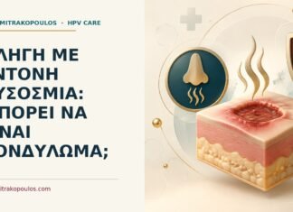 Ιατρικό cover για: Πληγή με έντονη δυσοσμία: μπορεί να είναι κονδύλωμα