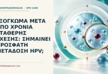Εξόγκωμα μετά από χρόνια σταθερής σχέσης: σημαίνει πρόσφατη μετάδοση HPV; Ιατρικό cover για: Εξόγκωμα μετά από χρόνια σταθερής σχέσης: σημαίνει πρόσφατη μετάδοση HPV