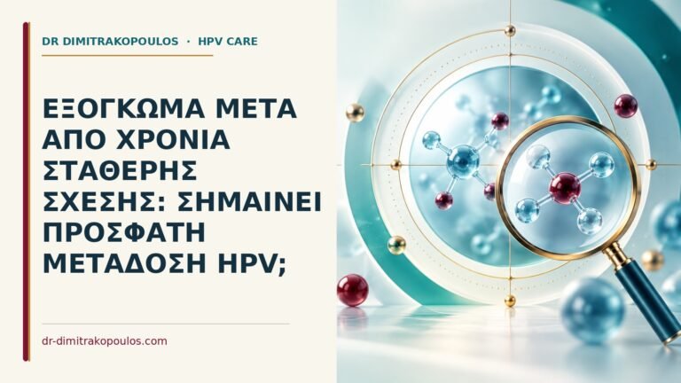 Ιατρικό cover για: Εξόγκωμα μετά από χρόνια σταθερής σχέσης: σημαίνει πρόσφατη μετάδοση HPV