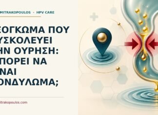 Ιατρικό cover για: Εξόγκωμα που δυσκολεύει την ούρηση: μπορεί να είναι κονδύλωμα