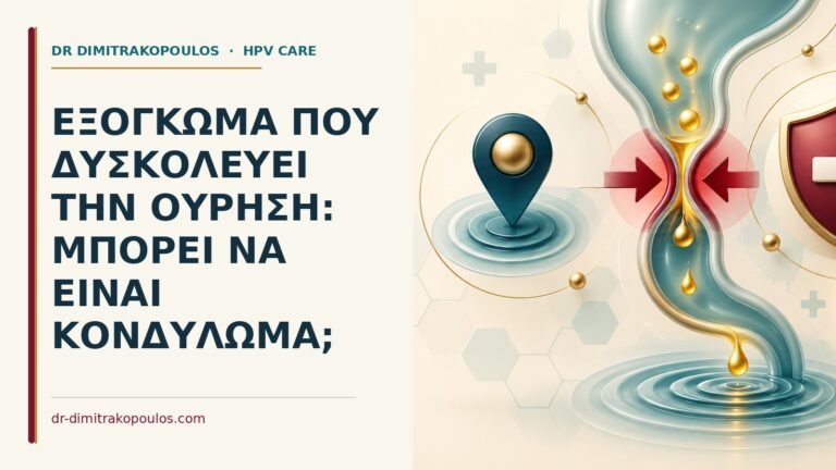 Ιατρικό cover για: Εξόγκωμα που δυσκολεύει την ούρηση: μπορεί να είναι κονδύλωμα