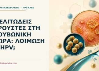 Μελιτώδεις κρούστες στη βουβωνική χώρα: λοίμωξη ή HPV; Ιατρικό cover για: Μελιτώδεις κρούστες στη βουβωνική χώρα: λοίμωξη ή HPV