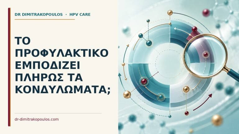 Ιατρικό cover για: Το προφυλακτικό εμποδίζει πλήρως τα κονδυλώματα
