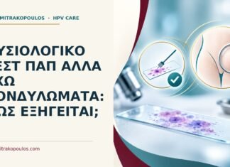 Ιατρικό cover για: Φυσιολογικό τεστ Παπ αλλά έχω κονδυλώματα: πώς εξηγείται