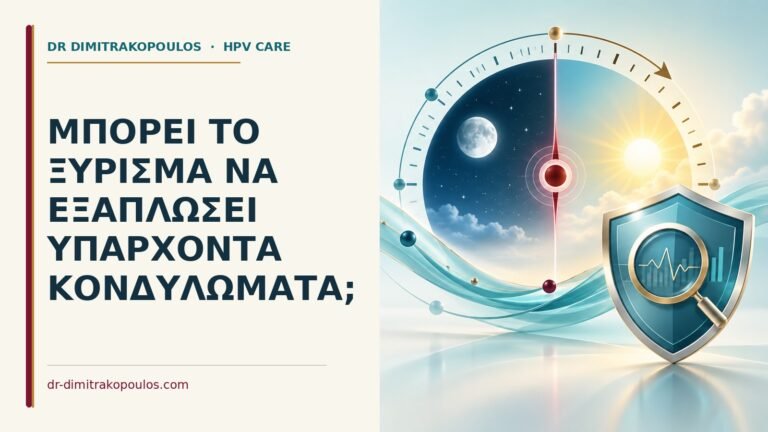 Ιατρικό cover για: Μπορεί το ξύρισμα να εξαπλώσει υπάρχοντα κονδυλώματα