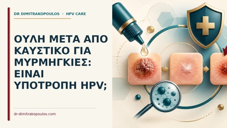 Ιατρικό cover για: Ουλή μετά από καυστικό για μυρμηγκιές: είναι υποτροπή HPV