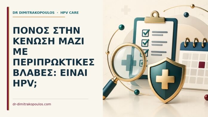 Ιατρικό cover για: Πόνος στην κένωση μαζί με περιπρωκτικές βλάβες: είναι HPV