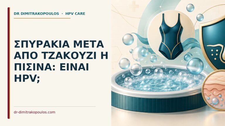 Ιατρικό cover για: Σπυράκια μετά από τζακούζι ή πισίνα: είναι HPV