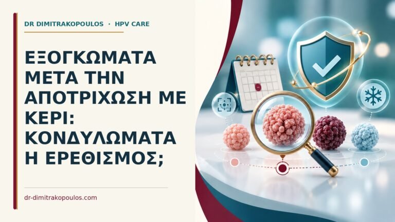 Ιατρικό cover για: Εξογκώματα μετά την αποτρίχωση με κερί: κονδυλώματα ή ερεθισμός