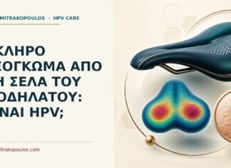 Σκληρό εξόγκωμα από τη σέλα του ποδηλάτου: είναι HPV; Ιατρικό cover για: Σκληρό εξόγκωμα από τη σέλα του ποδηλάτου: είναι HPV