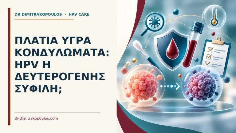 Ιατρικό cover για: Πλατιά υγρά κονδυλώματα: HPV ή δευτερογενής σύφιλη