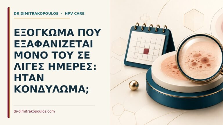 Ιατρικό cover για: Εξόγκωμα που εξαφανίζεται μόνο του σε λίγες ημέρες: ήταν κονδύλωμα