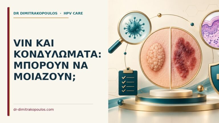 Ιατρικό cover για: VIN και κονδυλώματα: μπορούν να μοιάζουν