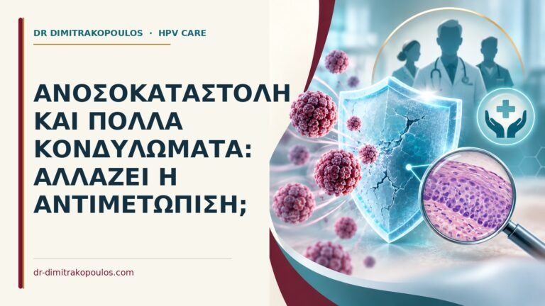 Ιατρικό cover για: Ανοσοκαταστολή και πολλά κονδυλώματα: αλλάζει η αντιμετώπιση
