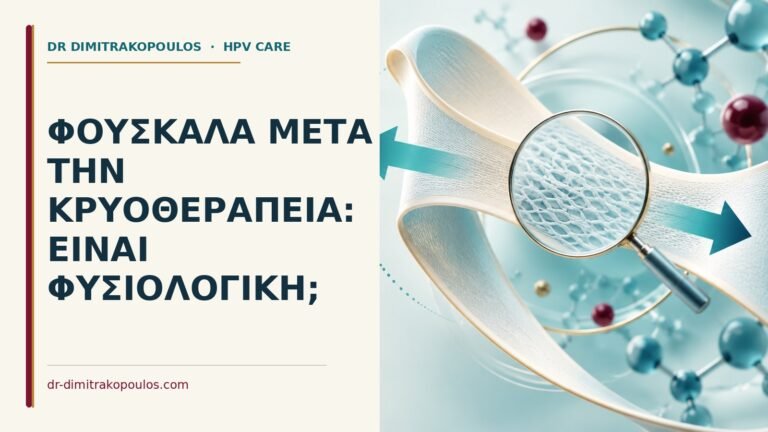 Ιατρικό cover για: Φουσκάλα μετά την κρυοθεραπεία: είναι φυσιολογική