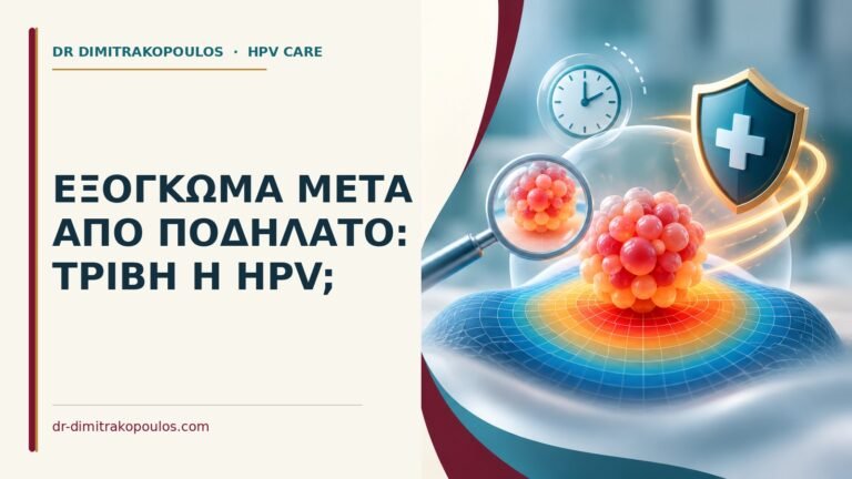 Ιατρικό cover για: Εξόγκωμα μετά από ποδήλατο: τριβή ή HPV